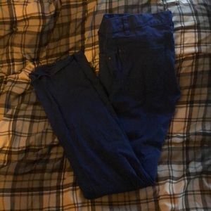 blue pants, men’s